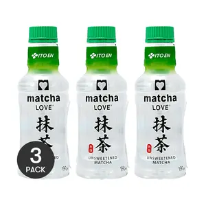 3 Pack ITO EN Matcha Love Twist-to-Mix 6.42 fl oz Each - Japanese Unsweetened Matcha, 0 Sugar 0 Fat 0 Cal