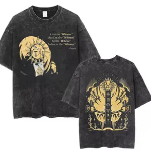 valentine shirts Clair Obscur Expedition 33 Cotton Gift New Design Game Fans Clothes T-shirts for Men Merch T-Shirt Vintage Wash Gamer Tops