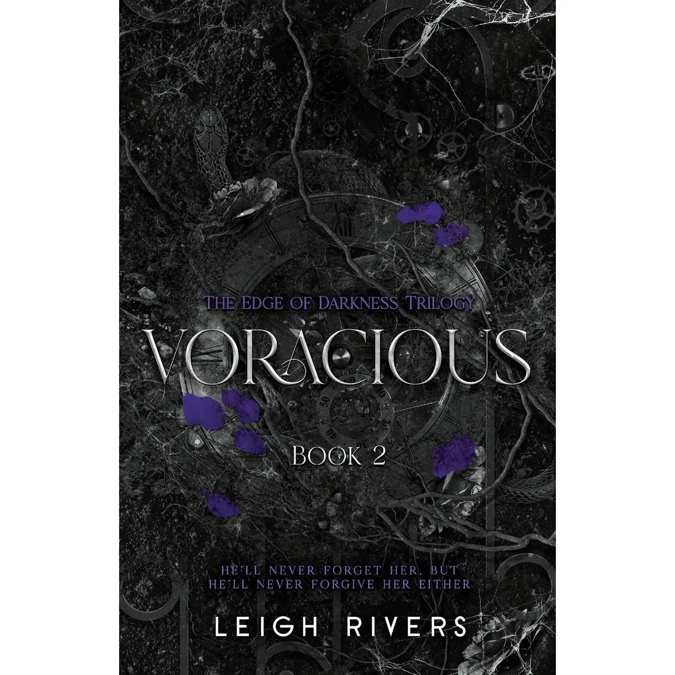 Voracious (The Edge of Darkness: Book 2) -- Leigh Rivers - Paperback