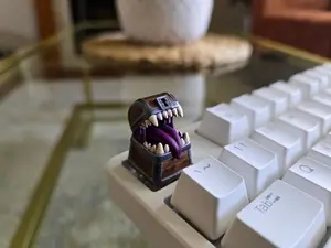 Handmade Artisan Mimic Chest Keycap | Cherry MX | Cherry MX Compatible | Collector Keyboard Keycap