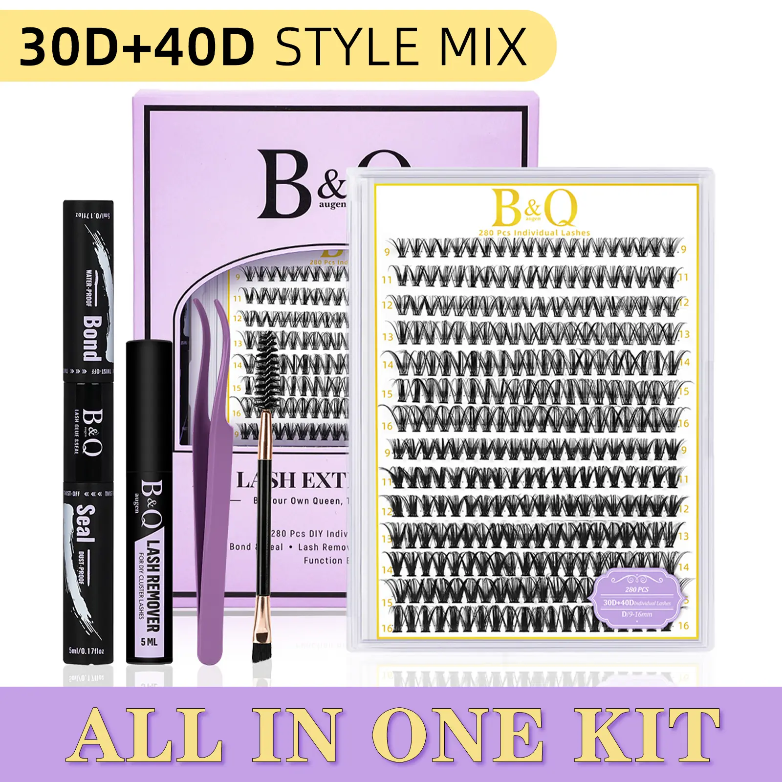 B&Q 30D+40D Lash Kit l Natural Look Long Lasting Lashes Beginner Friendly Eyelashes with Bond&Seal Remover Extensions at Home #SummerVibes outdoorfun B&Q 30D+40D Lash Kit l Natural Look Long Lasting Lashes Beginner Friendly Eyelashes with Bond&Seal Remover Extensions at Home #SummerVibes outdoorfun