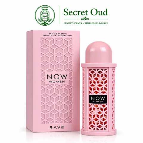 Lattafa NOW Women's EDP Perfume Spray - 3.4oz/100ml Floral Fruity Woody Fragrance Perfumes, Aromatic EDP Scents, Luxe Beauty Product, Boujee Gifts for Women