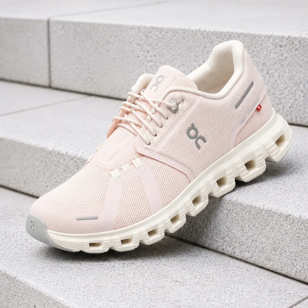 On Running Cloud 6 Salt Gardenia 3WF10064657 Women's Fashion Sneaker New