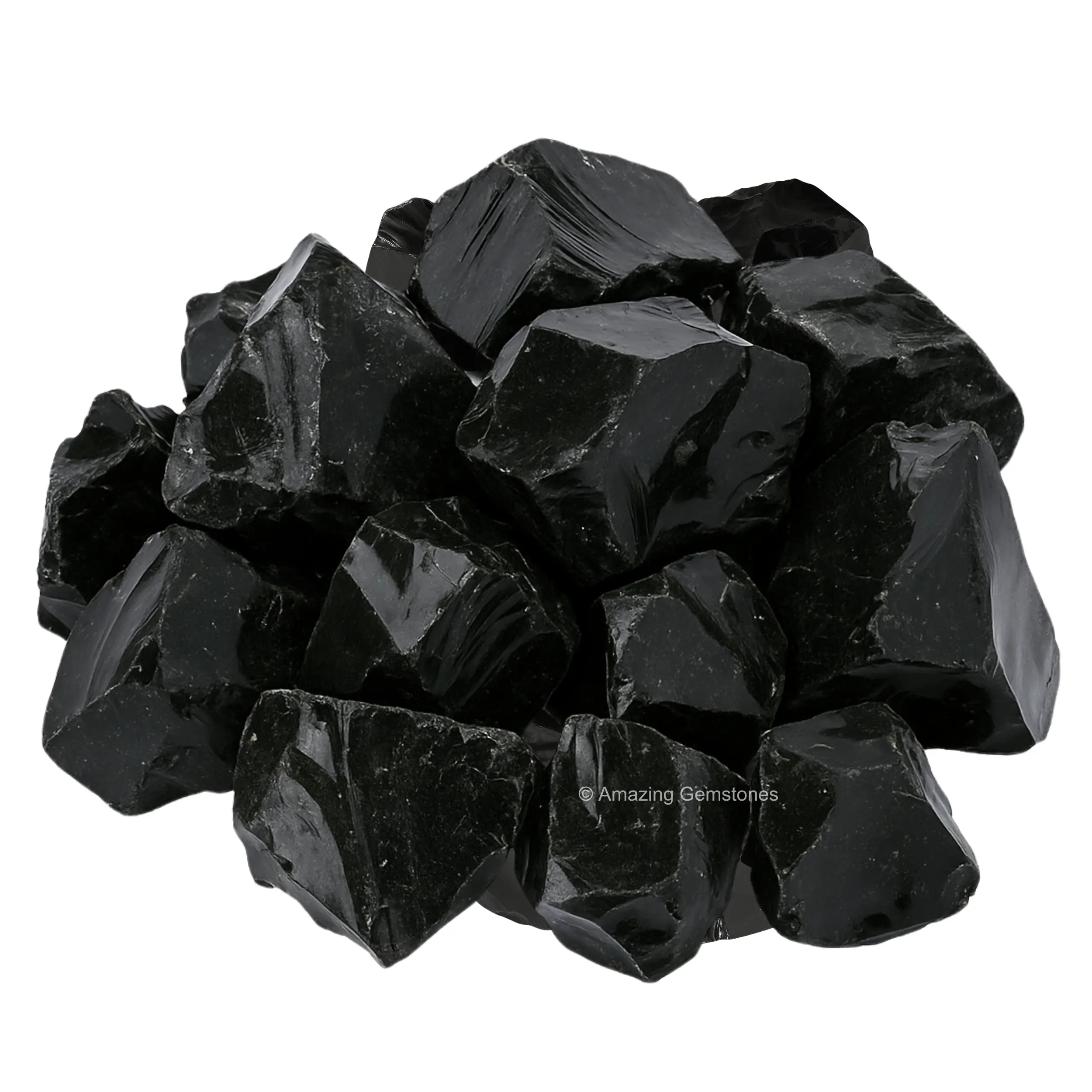 Raw Crystals and Healing Stones, Natural Rocks for Tumbling and DIY Raw Stones and Crystals (5 Pieces)
