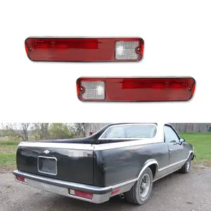 2Pcs L+R Rear Tail lamps  Light Fits 1979 1980 1981 1982 1983 1984 1985 1986 1987 Chevrolet El Camino Malibu GMC Caballero,Replace OEM 5970185-L , 5970186-R