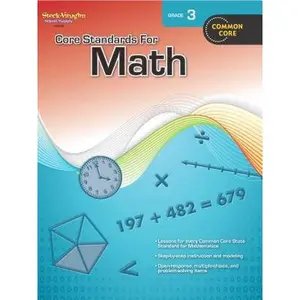 Core Standards for Math Reproducible Grade 3 -- Houghton Mifflin Harcourt, Paperback