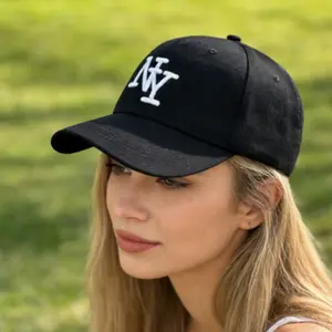 Women's NY Embroidered Baseball Hat, Adjustable Fashion Casual Cap, Perfect for Spring Fall Travel Beach Parties, Outdoor Wear