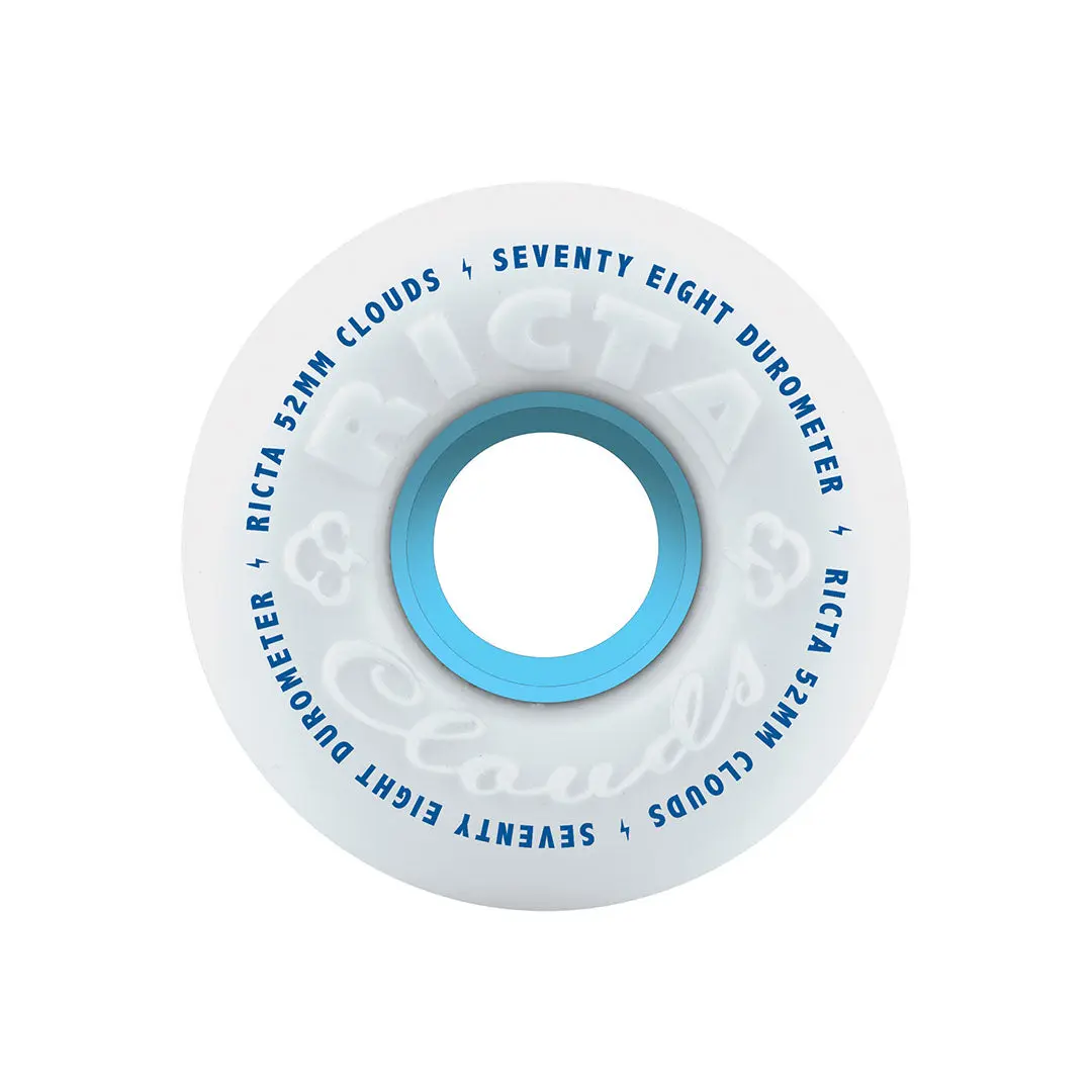 52mm Clouds 78a Ricta Skateboard Wheels