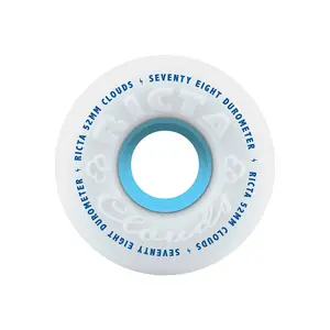 52mm Clouds 78a Ricta Skateboard Wheels