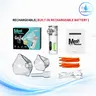 Portable Mesh Nebulizer - Quiet Hydrating Ultrasonic Plastic Device with LED Display, 6.56 oz Lightweight, 5.12×2.44×1.65 in, Simple Control, USB Rechargeable Battery Powered for Home/Travel Respiratory Health (Adults, Children Personal Care Appliance) te
