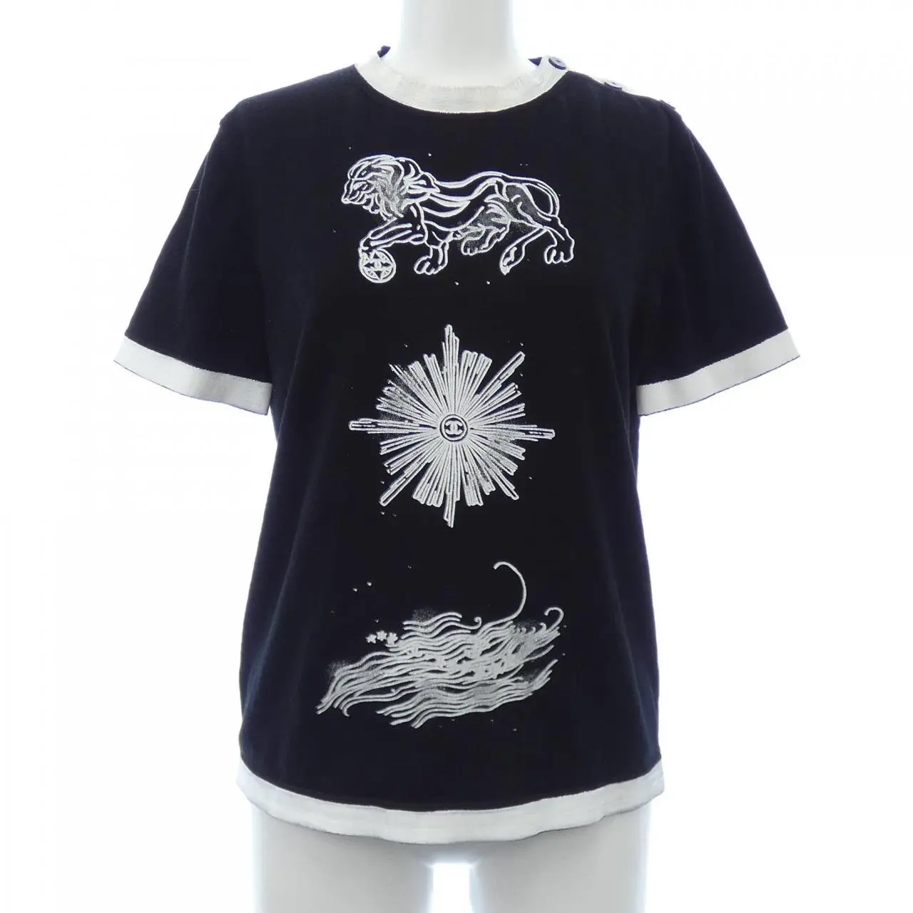 Pre-owned CHANEL Cotton Small Leather Goods T Shirt