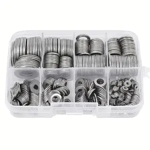 180pcs Stainless Steel Washer  M2-M10 Polished Surface Easy Install Durable Material for DIY Projects in Mechanical & Electronic Fields Self-Drilling  Anchors and Screws  Galvanized Drywall furniture lifter set Metric SAE Rivet Nut Assortment Kit Cartoon