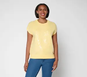 Mally Roncal Sugar and Shine Sequin Sweater