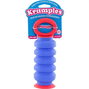 Krumples Plungy fidget toy (Blue)