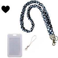 Black and white three-piece suit