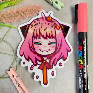 Sweet Anya Sticker (Holographic Sticker)
