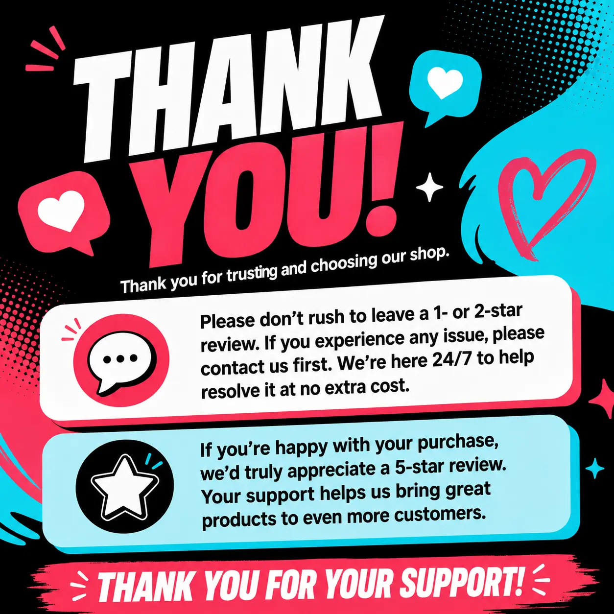 [Thank-You Letter - Return Guide]