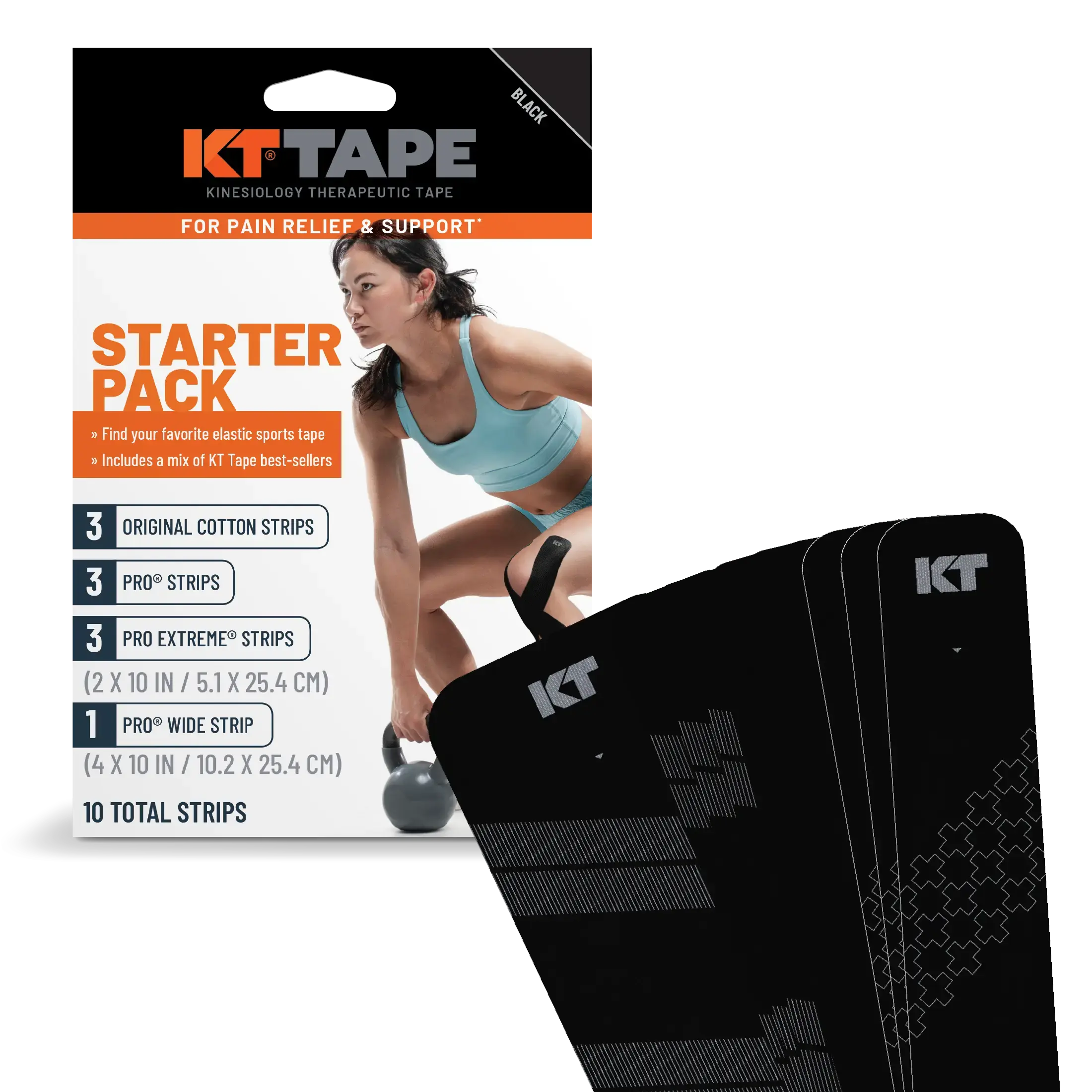KT Tape Starter Pack Kinesiology Tape Kit