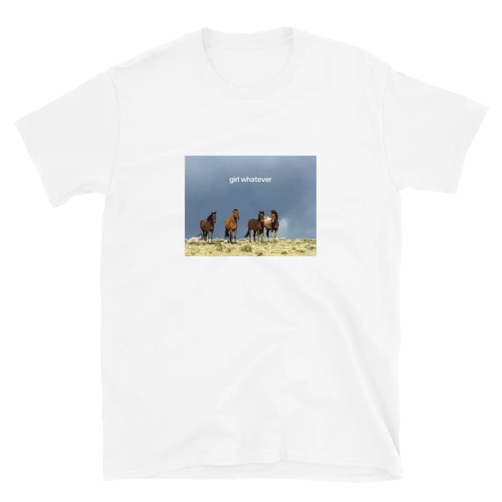 GIRL WHATEVER T-SHIRT