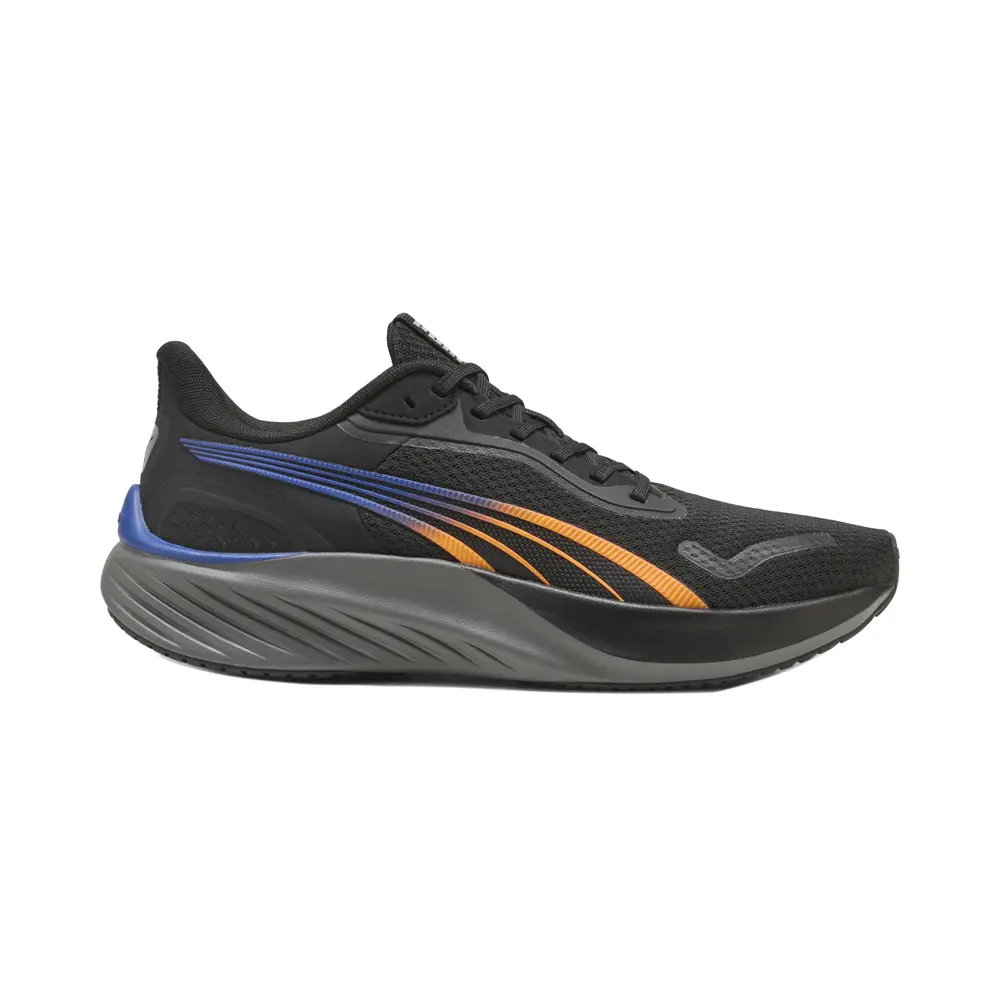 PUMA Mens Pounce Lite Lace Up Sneakers Shoes Casual - Black