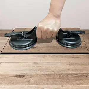 Glass Suction Cups Heavy Duty Aluminum Handle Glass Holder Hooks to Lift Large Glass/Moving Glass/Pad for Lifting/Dent Fixer
