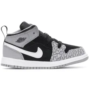 Jordan 1 Mid Elephant Print (TD) (kids) by StockX