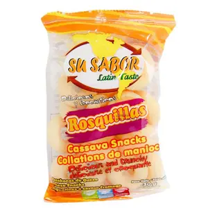 Su Sabor Rosquillas Crunchy Cheese Snack 6 Pack - 30 gr Each - Crispy Snack from Colombia - Delicious and Crunchy Cheeserings
