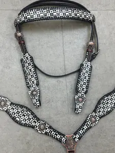 Western Checkered Tack Set