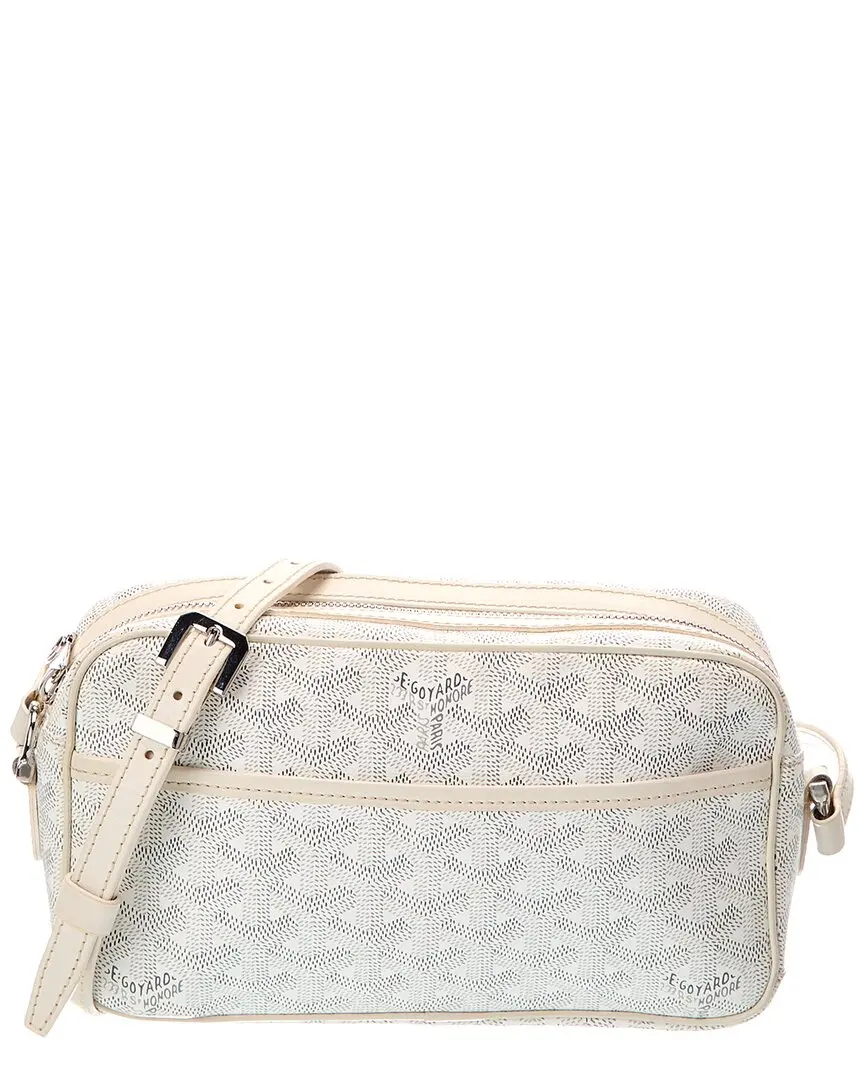 Goyard White Goyardine Canvas Goyardine (Authentic Pre-Loved)