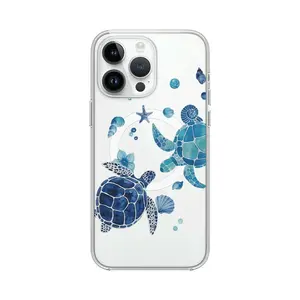 Turtle Shell Phone Case for iPhone 17 16 15 14 13 Series, Anti-Drop Design, High Transparency, Magnetic Support, No Impact on Accessories