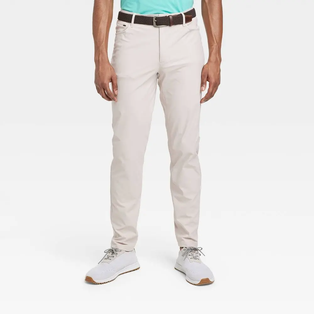 Men's Golf Pants - All In Motion Stone 30x30