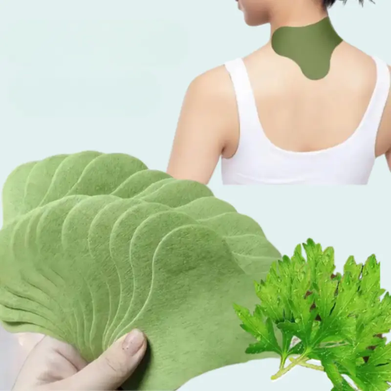 Unisex Herbal Wormwood Thermal Sports Tape - 72-Count Natural Cotton Patches with Soothing Gentle Herbs, Breathable Skin-Friendly Tight-Fitting All-Seasons Heat Therapy for Neck, Knee Joint Relief