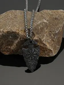 Vintage Viking Pirate Sword Pendant Necklace, Trendy Punk Hip Hop Jewelry Accessory, Party Gift for Valentine's Day Mother's Day Father's Day Birthday