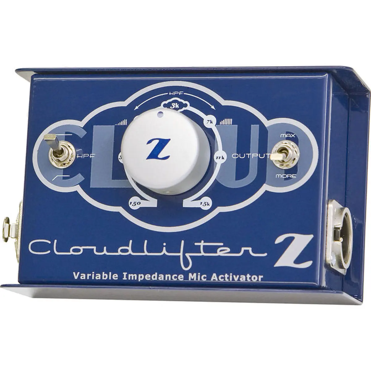 Cloud Microphones Cloudlifter CL-Z Single-Channel Audio Mic Activator - Phantom-Powered, Variable Z, High-Pass Filter, Gain Pad, Adjustable Noise Control
