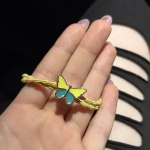 Yellow butterfly bracelet Yellow butterfly bracelet