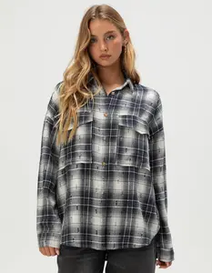 ACOA Womens Oversized Flannel