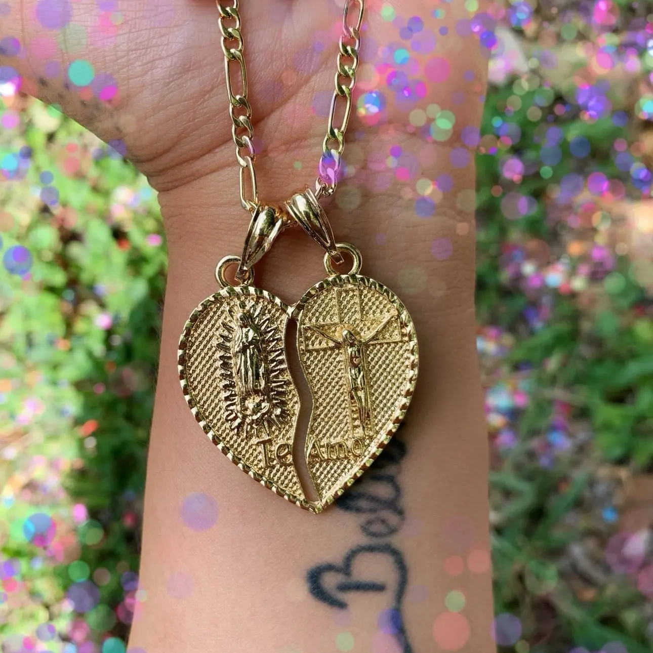 breakable heart necklace