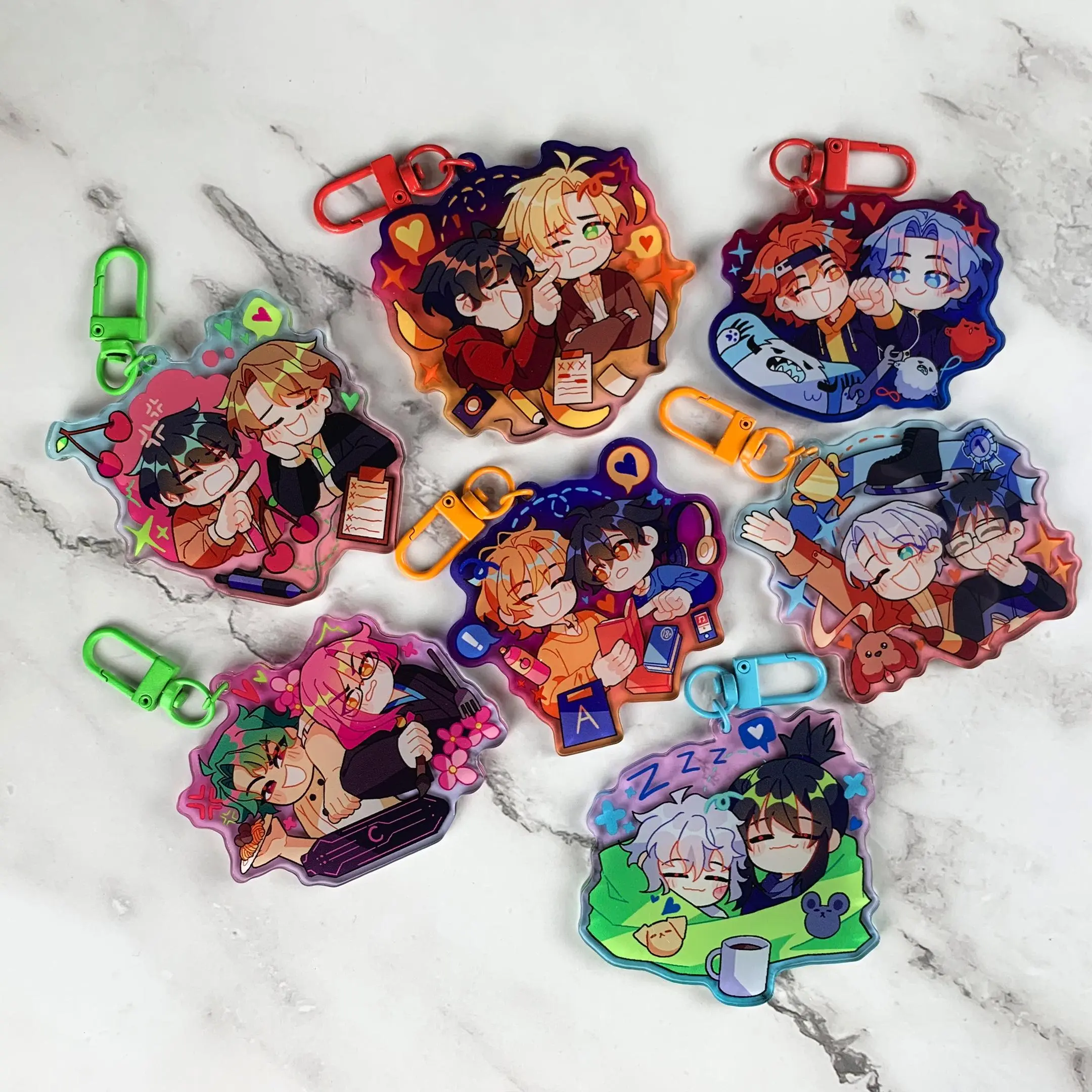 BL Series Acrylic Keychains