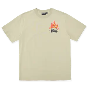 Light The Fire T Shirt Cream