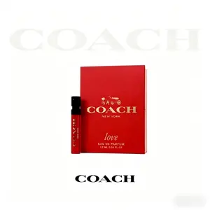 Coach Love Eau de Parfum for Women Travel-Size Perfume Sample (0.04 oz) perfect for daily wear and dates.