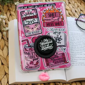3-Piece Kindle Accessory Set for Clear Case - Smutty Pop Collage