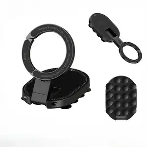 Universal Magnetic Phone Holder MagLock Suction Cup Mount for All Phone Models iPhone 17 16 15 14 Samsung Android, Stable Desktop Stand for Wall Glass Mirror Makeup Gym Travel Perfect Gift