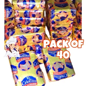 El Criollito Maggi, El Criollito Chicken Bouillon Cubes , Gou Bon Poul Kreyol La Haitian 40 Cubes Pack, Maggi Criolito tablets.