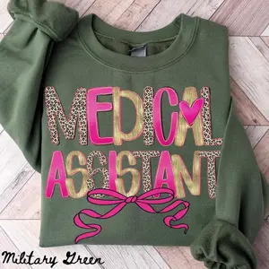 Medical Assistant Sweatshirt, Nurse Life Shirt, Nurse Week Gifts, Nurse Appreciation Crew Neck, Nursing School, Graduation
