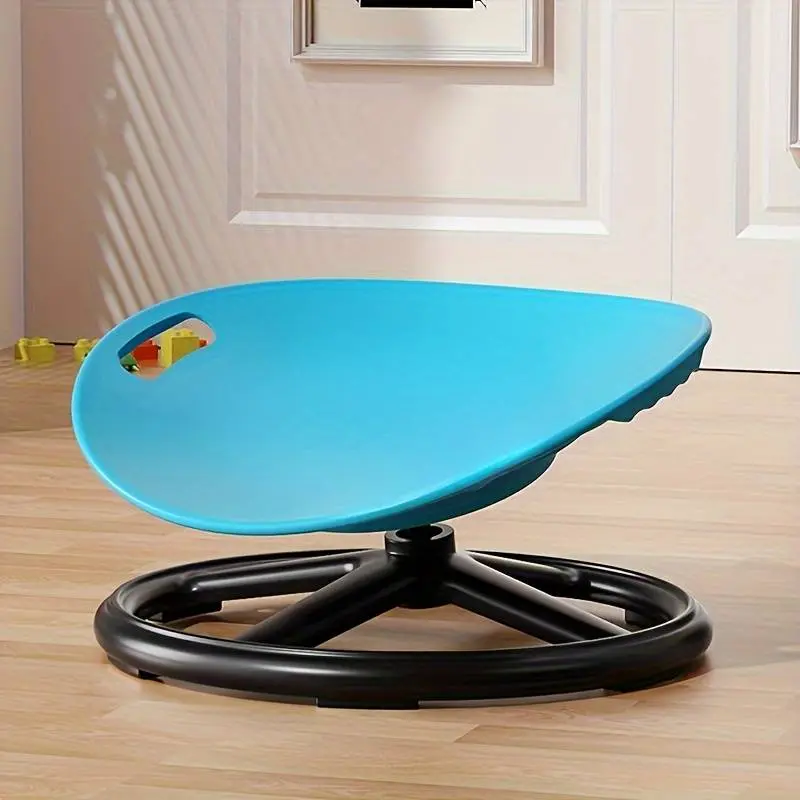 A rotatable sensory integration training chair, suitable for balance training and improving body coordination, is ideal for children and teenagers