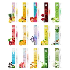 Nail & Cuticle Oil Pen 15Pcs Kit Manicure Essentials Strengthening with Different Naturale Scents Salone SPA Hydrating Repair Treatment Supplies