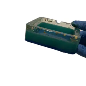 Custom Resin Ashtray for Home and Office Accessories - Lighter