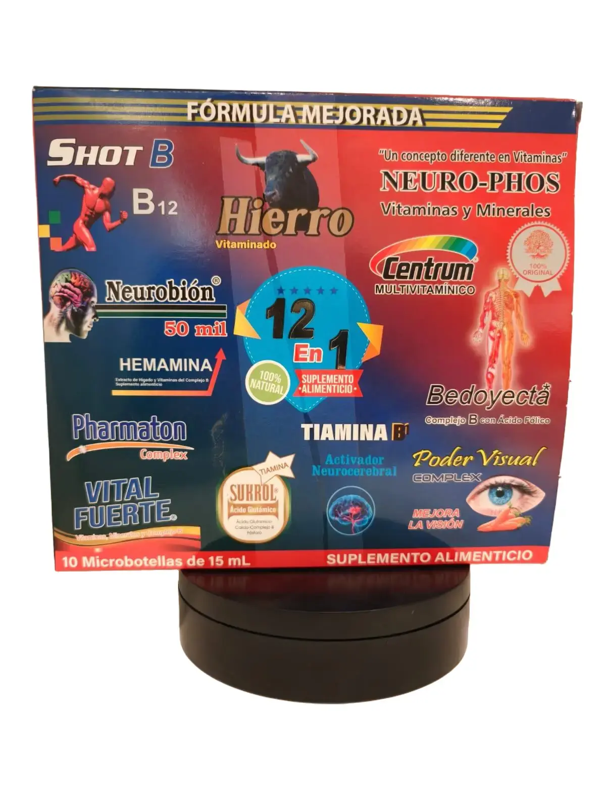12-in-1 Multivitamin with improved formula