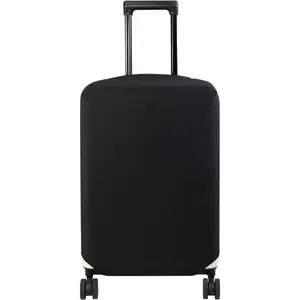 Washable Luggage Cover - Fashion Suitcase Protector Fits 23-26 Inch Luggage (Black, M)