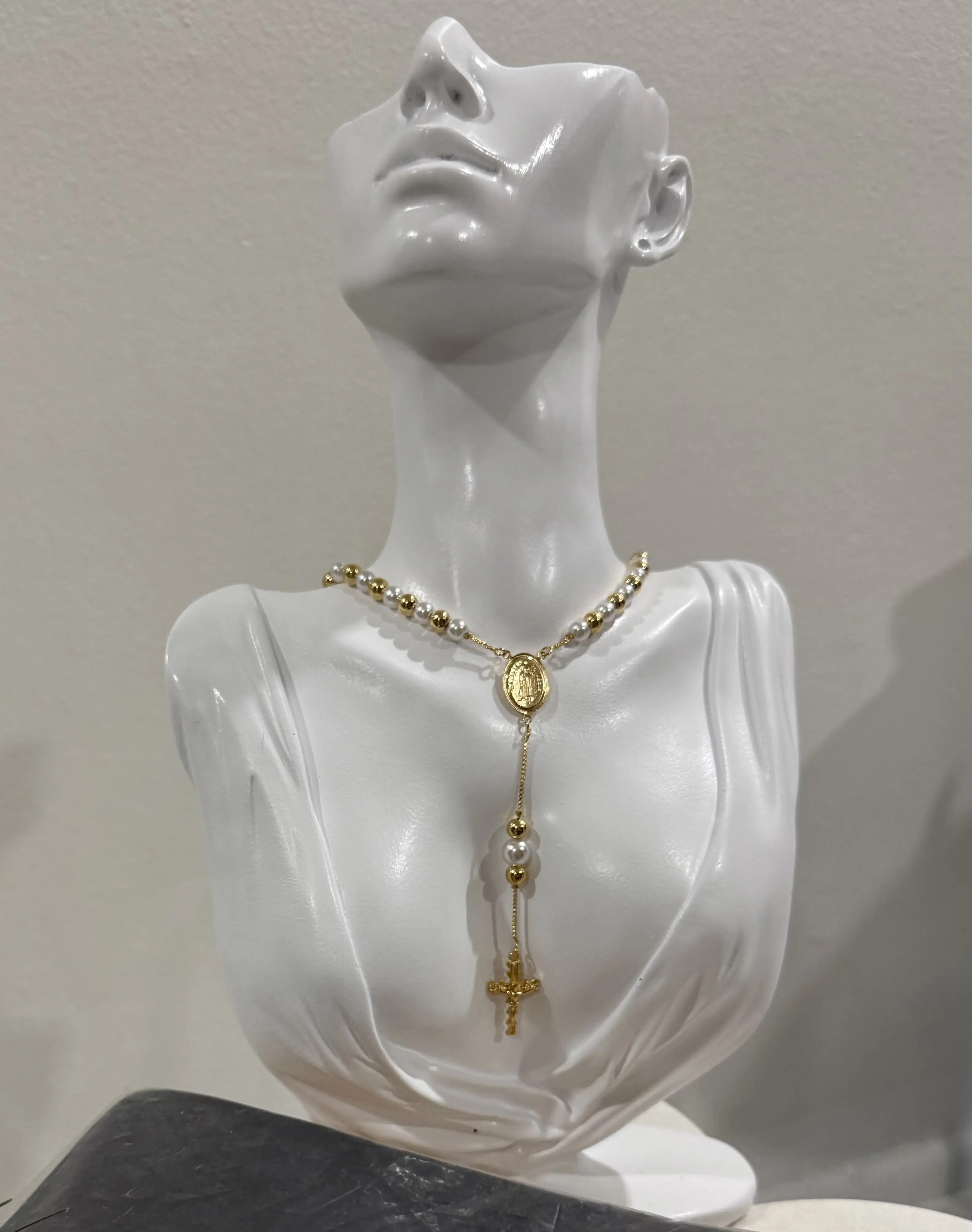 Pearl Rosary - Gold Filled with Elegant Design and Timeless Aesthetic